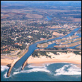 Port Alfred, Eastern Cape: aerial view