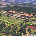 Pretoria, Gauteng: aerial view with the Union Buildings