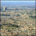 Soweto, Gauteng: aerial view