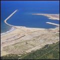 Aerial view of Ngqura Deepwater Port near Port Elizabeth