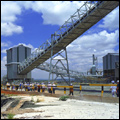 Mine headgear at Durban Deep Mine, Gauteng