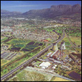 The N2 highway running through Cape Town, Western Cape