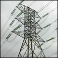 Pylons and power lines