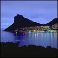 Hout Bay at twilight, Western Cape