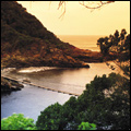 Storms River bridge and mouth, Eastern Cape