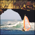  Windsurfing at Hole in the Wall, Wild Coast, Eastern Cape