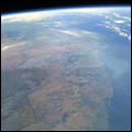 South African coast, looking east