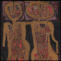 The Couple by Cecil Skotnes (1926 -)