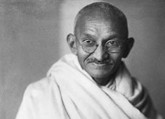 Mahatma Ghandi in 1931 