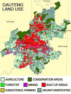 Gauteng land use 