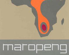 The logo for the Maropeng centre at the Cradle of Humankind 