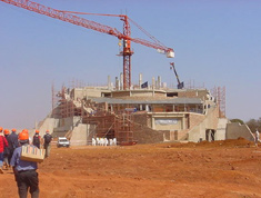 Tumulus of the Maropeng visitors centre 
