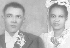 Walter and Albertina Sisulu on their wedding day Walter and Albertina Sisulu on their wedding day