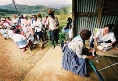 Treating patients in rural KwaZulu-Natal 
