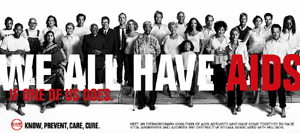Go to the We All Have Aids campaign website