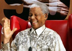 Nelson Mandela at his 90th birthday celebration launch 