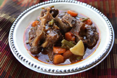 Oxtail stew, one of Mandela's favourites Oxtail stew, one of Mandela's favourites