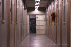 Robben Island B section corridor set Robben Island B section corridor set