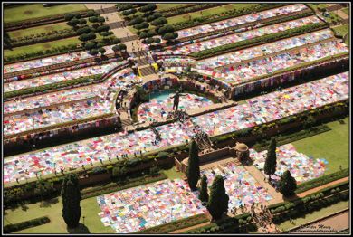 67 Blankets at the Union
Buildings. Pic by Peter Morey