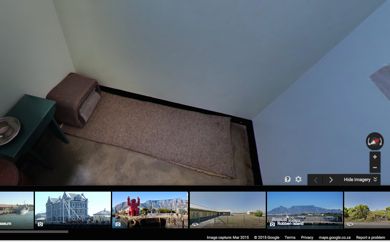 Mandela's 2x2 prison cell