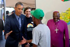 Obama praises SA's Aids leadership 