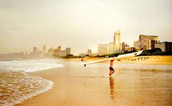 The Durban beachfront. Tourism, Durban, New York Magazine, NYMag.com, travel 
guide, Cape Town, rivalry, beaches, uShaka Marine World, the 
Oyster Box, I heart Market, vintage, creative, city, South Africa