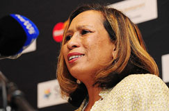 South African Social Security Agency CEO Virginia Peterson 