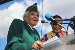 Struggle veteran Ruth Mompati 