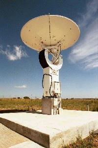The SAC's X-band antenna