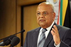 South African Finance Minister Pravin Gordhan 