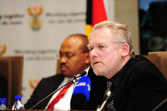 South African Trade and Industry Minister Rob Davies 