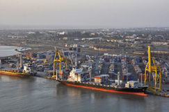 Port of Maputo, Mozambique 