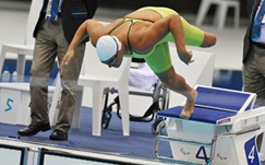 Natalie wins SA's first Paralympic gold Natalie wins SA's first Paralympic gold