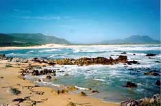 Kleinmond Beach, near Hermanus, Western Cape