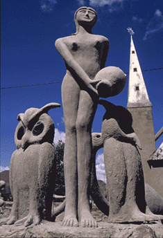The Owl House in Nieu-Bethesda The Owl House in Nieu-Bethesda