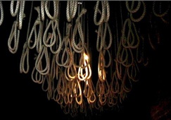 121 nooses recall political prisoners hanged during apartheid 