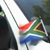 South Africans get behind the flag