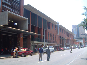 Exterior of the Metro Mall