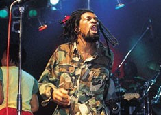 South African reggae music great Lucky Dube South African reggae music great Lucky Dube