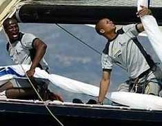 Shattering the image of yachting as a white man's sport 