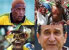 South Africa's national soccer team, Bafana Bafana