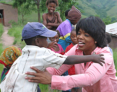 Oprah Winfrey: one of SA's staunchest supporters 