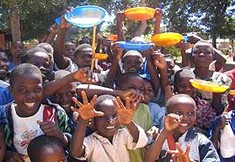 School children in Mozambique 